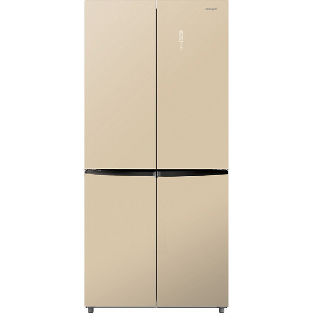 Холодильник WEISSGAUFF WCD 470 BEG NoFrost Inverter