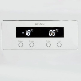 Холодильник GINZZU NFK-465 White