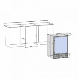 Винный шкаф LIBHOF Connoisseur CTD-46 Silver