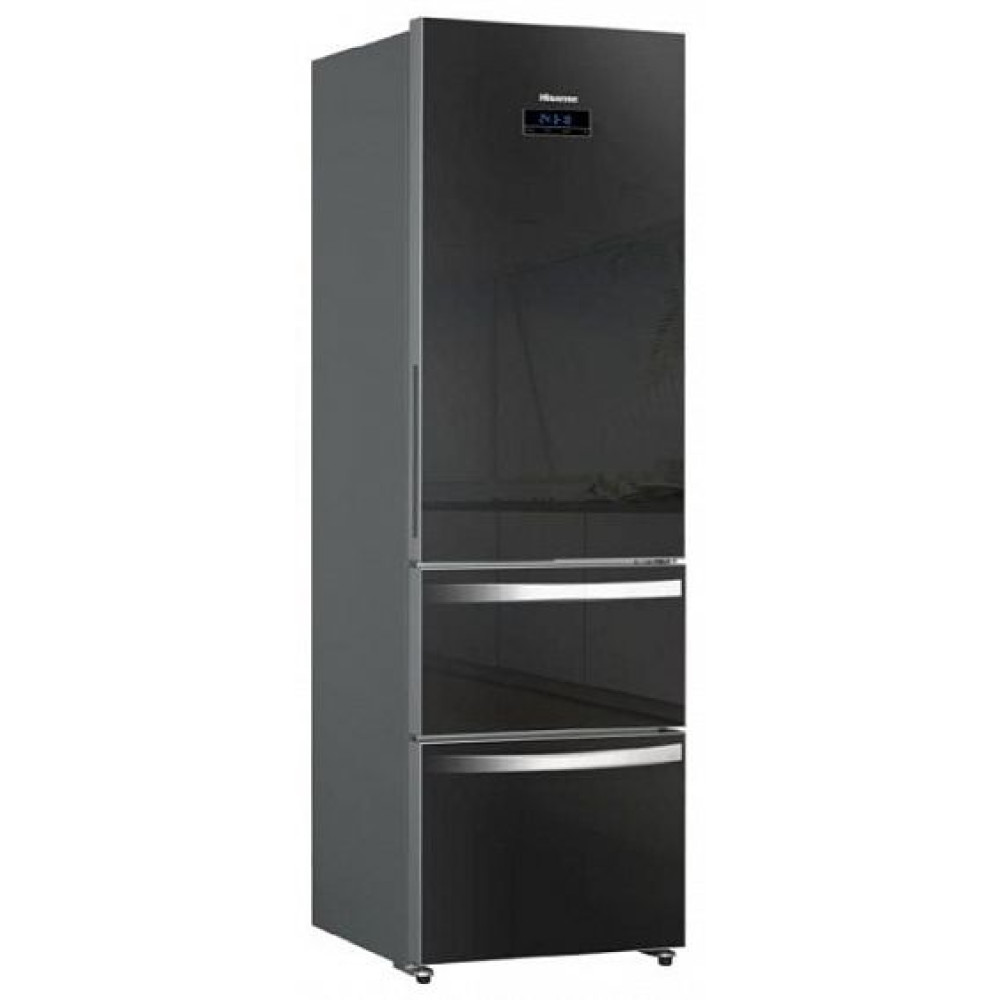 Холодильник HISENSE rt-41wc4sam черный