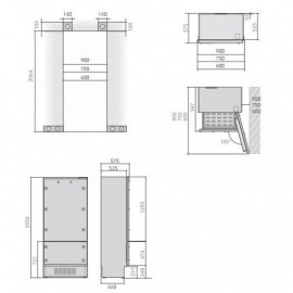Холодильник KITCHENAID KCZCX 20900L