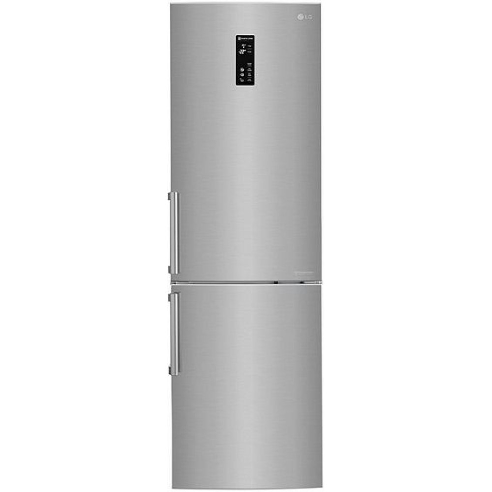 Холодильник LG GB-B59PZKVB нержавеющая сталь