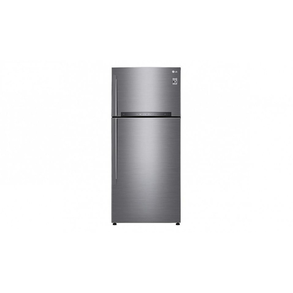 Холодильник LG GN-H702HMHZ серебристый