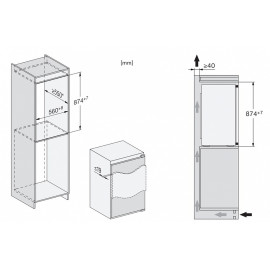 Холодильник MIELE K 7128 D