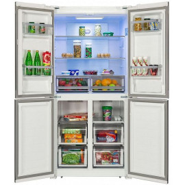 Холодильник HIBERG RFQ-490DX NFGW inverter