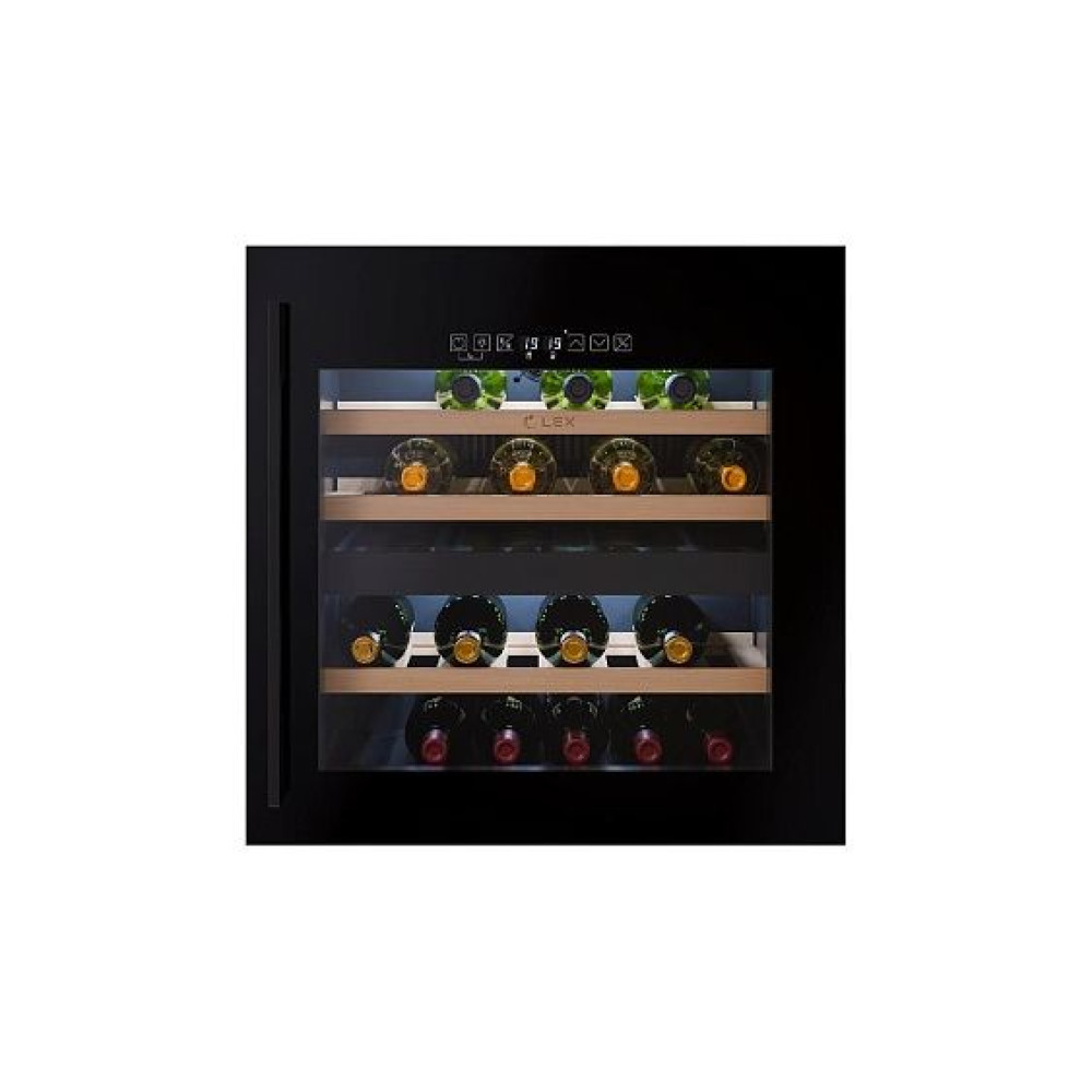 Винный шкаф LEX LWD6036BL dual zone S