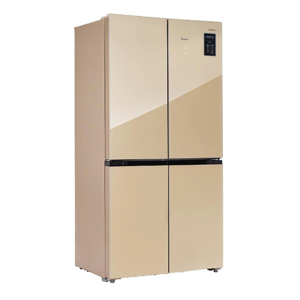 Холодильник TESLER RCD-545I beige glass