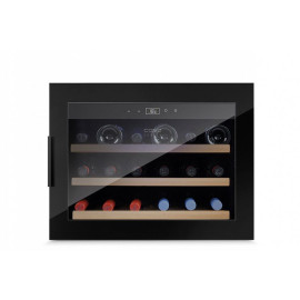 Встраиваемый винный шкаф Caso WineSafe 18 EB black