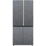 Холодильник WEISSGAUFF WCD 590 NoFrost Inverter Premium Biofresh Rock Glass