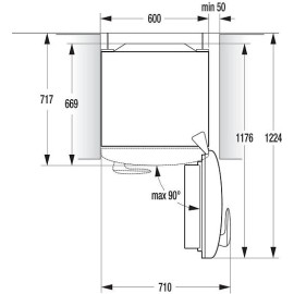 Холодильник GORENJE ORK192BK