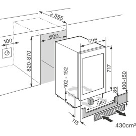 Винный шкаф MIELE KWT 6322 UG OBSW