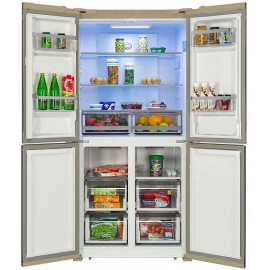 Холодильник HIBERG RFQ-490DX NFGP inverter
