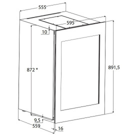 Винный шкаф CASO WineDeluxe WD 41