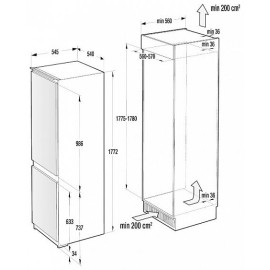 Холодильник GORENJE RKI4182E1