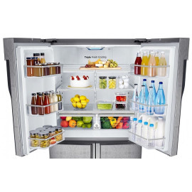 Холодильник Samsung RF905QBLAXW серебристый