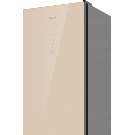 Холодильник WEISSGAUFF WRK 185 Total NoFrost Inverter Beige Glass