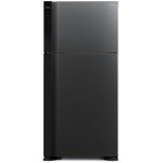 Холодильник HITACHI R-V 662 PU7 BBK чёрный бриллиант