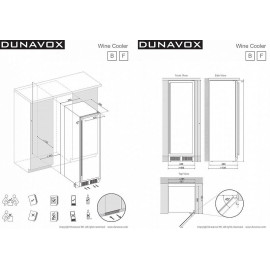 Винный шкаф DUNAVOX exclusive dx-170.490tbk
