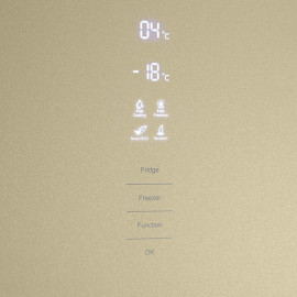 Холодильник MAUNFELD MFF200NFBG Inverter