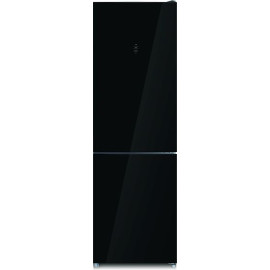 Холодильник WEISSGAUFF WRK 1850 D Full NoFrost Black Glass