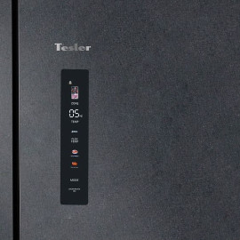 Холодильник TESLER RFD-427BI Sparkling Grey