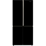 Холодильник WEISSGAUFF WCD 590 NoFrost Inverter Premium Biofresh Black Glass