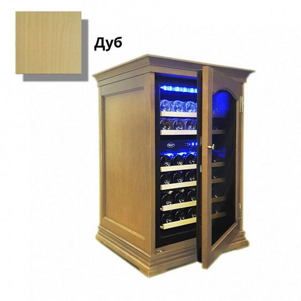 Винный шкаф COLDVINE C34-KBF2 (W-oak)