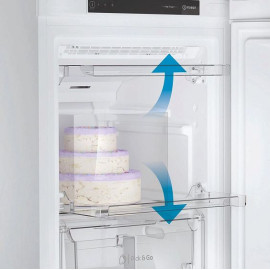 Морозильная камера INDESIT DFZ 41501 белый