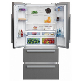 Холодильник BEKO GNE 60521 X нержавеющая сталь