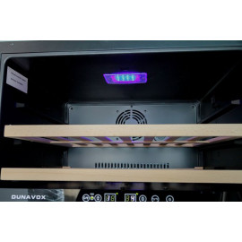 Винный шкаф DUNAVOX dx-51.150dbk/dp