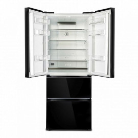 Холодильник TESLER RFD-361I BLACK GLASS