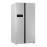 Холодильник ASCOLI ACDS601W (серебристый)