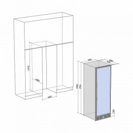 Винный шкаф LIBHOF Sommelier SOD-160 Silver
