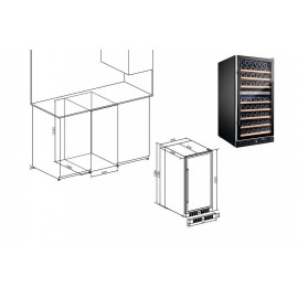 Винный шкаф TEMPTECH WP120DCB