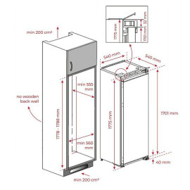 Морозильная камера TEKA RSF 73350 FI (113500009)