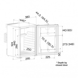 Минибар DOMETIC RH 131 LD LED