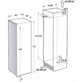 Встраиваемый холодильник GORENJE RI 5182 A1