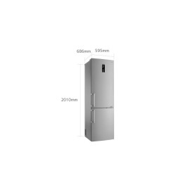 Холодильник LG GB-B60NSGFE серебристый