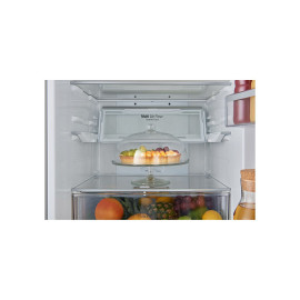 Холодильник LG GB-B60NSGFE серебристый