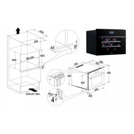 Винный шкаф TEMPTECH SOM45SES