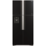 Холодильник HITACHI R-W 662 PU7X GBK черное стекло