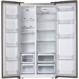 Холодильник ASCOLI ACDI601W (Inox)