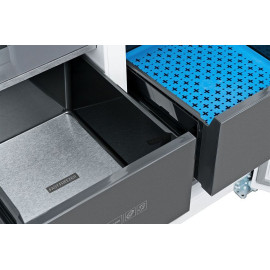 Холодильник WEISSGAUFF WSBS 590 NoFrost Inverter Premium Inox Glass