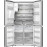 Холодильник WEISSGAUFF WCD 685 NFX NoFrost Inverter