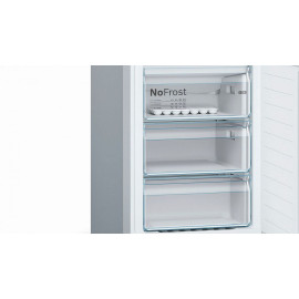 Холодильник Bosch KGN36ML3P серебристый