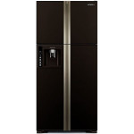 Холодильник HITACHI r-w662 fpu3x gbw темно-коричневый