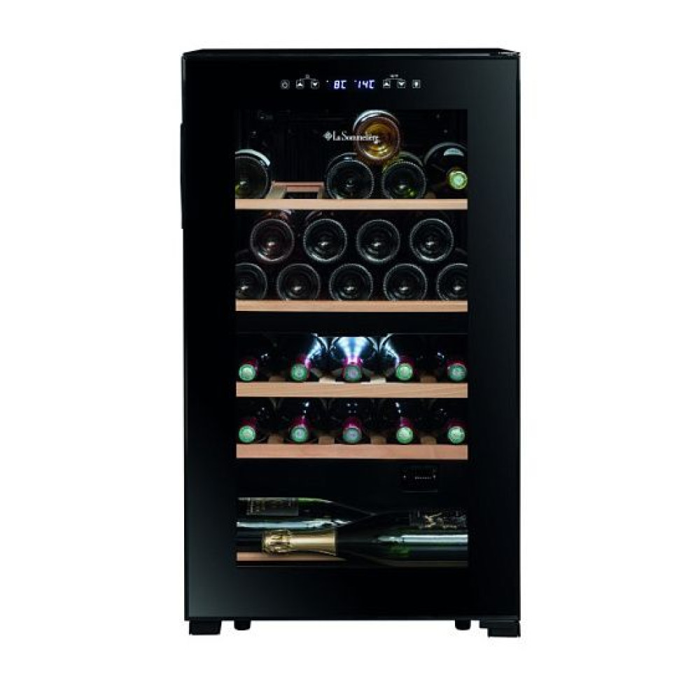 Винный шкаф LA SOMMELIERE SLS32DZBLACK