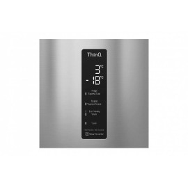Холодильник LG GA-B459SMQM серебристый