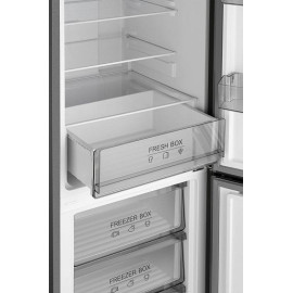 Холодильник WEISSGAUFF WRK 185 Total NoFrost Inverter Beige Glass