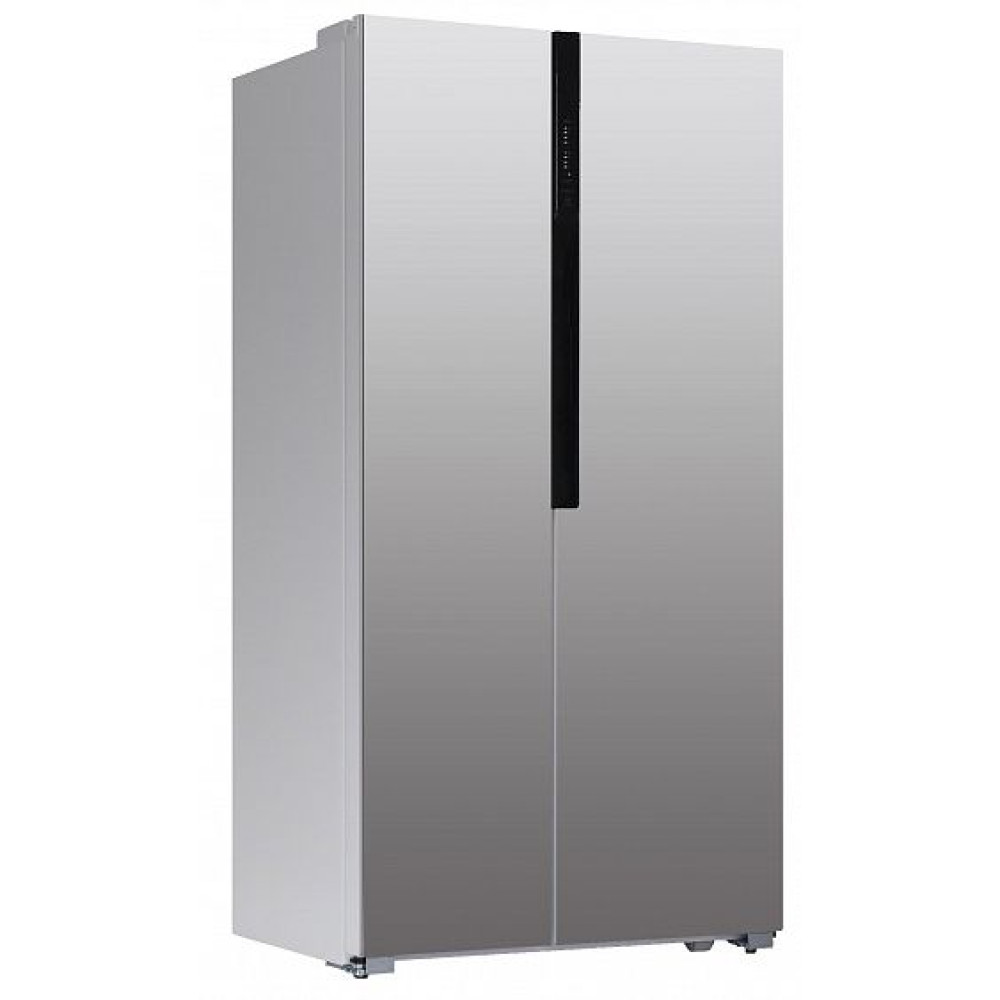 Холодильник ASCOLI ACDS520W (серебристый)